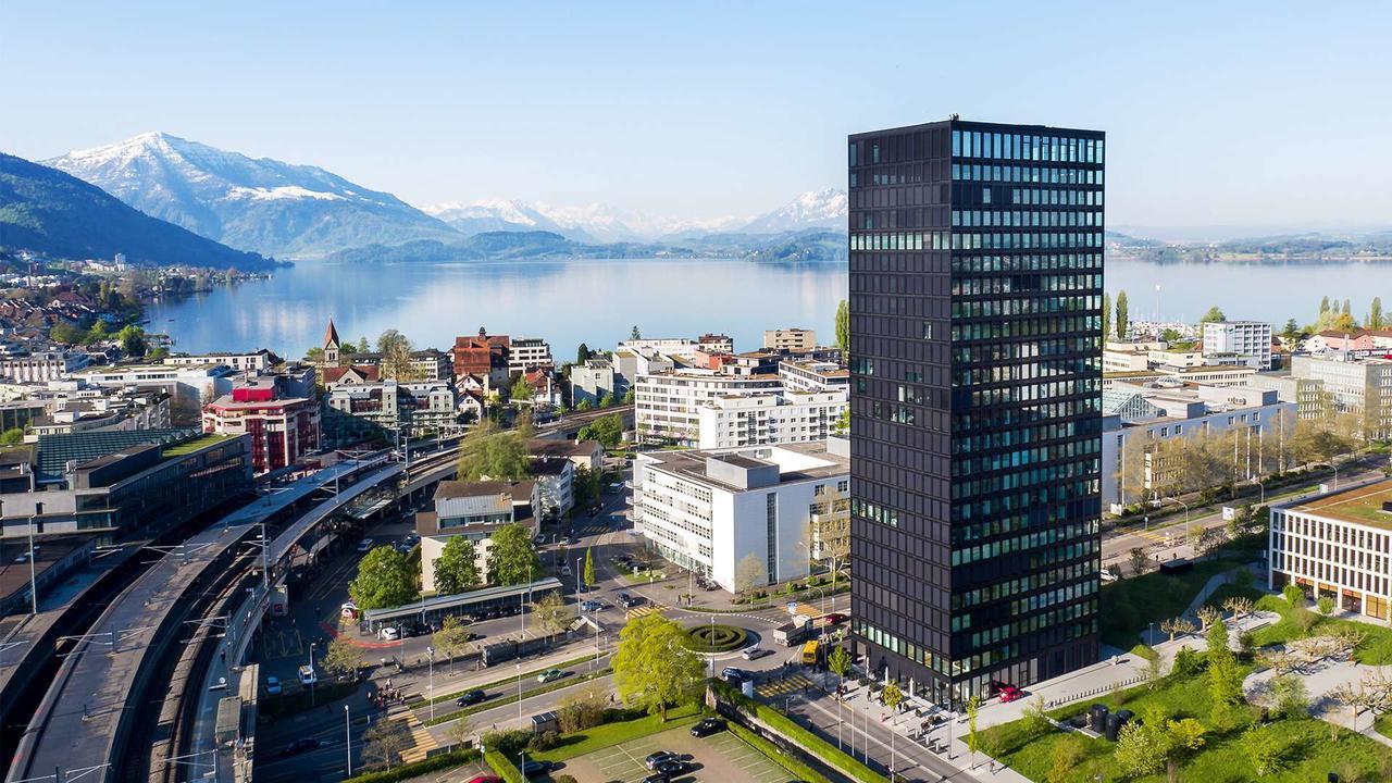 Park Tower City View Apartments Zug Eksteriør bilde