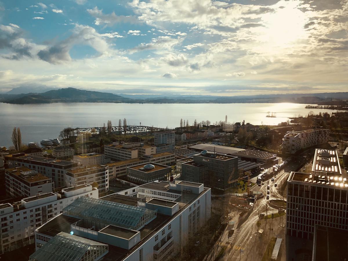 Park Tower City View Apartments Zug Eksteriør bilde